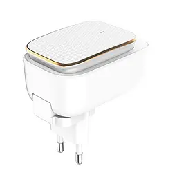 Блок Адаптер мережевий - нічник Ldnio Micro USB Cable Touch Light A2205 2 USB набір білий