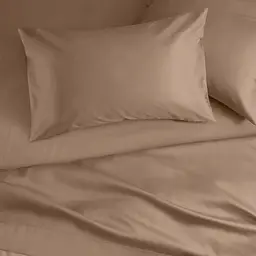 Підковдра Cosas сатин Beige Satin полуторна 160х220 см (Сатин_Кофе_160P) - мініатюра 2