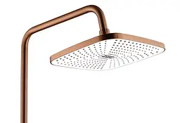 Душова система з виливом Rea Storm brushed copper REA-P3000 - мініатюра 3