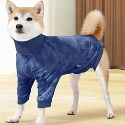 Піжама/попона для собак Derby Professional Dog Recovery Suit, Blue, XL - мініатюра 2
