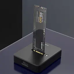 Док-станція для накопичувачів Gembird USB Type-C M.2 SATA NVME SSD (DD-U3M2) - мініатюра 5