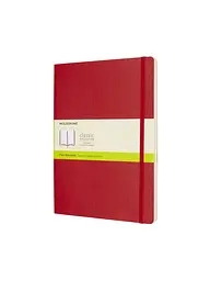 Записник Moleskine Classic великий, Нелінований Червоний М’який (QP623F2)