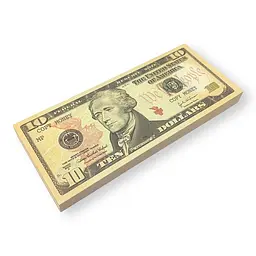 Купюри сувенірні номіналом 10 доларів США 100 шт.