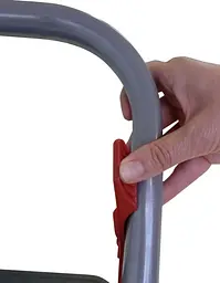 Драбина Rolser Taburete M/11 UNE 3 щаблі Blanco (MET004-1024) - мініатюра 3