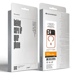 Чохол ArmorStandart Y17 MagCase для Apple iPhone 15 Pro Max Orange - мініатюра 3