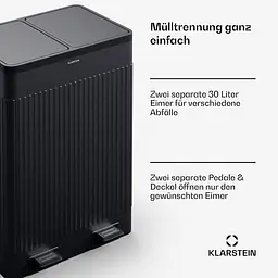 Відро для сміття Klarstein Grama 60 (10045369) - мініатюра 2