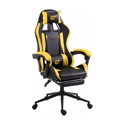 Крісло ігрове GT Racer X-2323 Black/Yellow - мініатюра 2