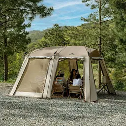Чотиримісний намет Naturehike Village CNH23ZP12003 (Коричнева) - мініатюра 3