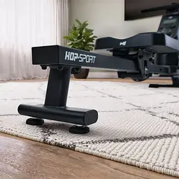 Гребний тренажер Hop-Sport HS-085R Bazel магнітний чорно-золотистий - мініатюра 6