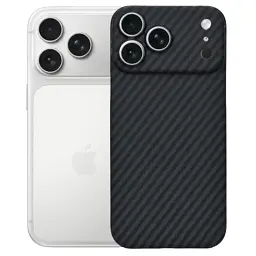 Чохол до мобільного телефона BeCover FIBRA Carbonite MagSafe Apple iPhone 17 Pro Max Black (715410)