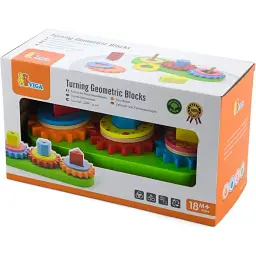 Пірамідка Viga Toys Шестерні дерев'яна (59611) - мініатюра 4