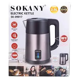 Електрочайник Sokany SK-09017G - мініатюра 9