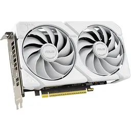 Відеокарта ASUS Radeon RX 9060 XT 16Gb DUAL WHITE OC (DUAL-RX9060XT-16G-WHITE) - мініатюра 3