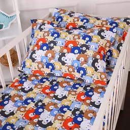 Підковдра MirSon Бязь Kids Time 20-0032 Colored bears 110х140 см (2200009638732) - мініатюра 3
