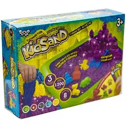 Живий кінетичний пісок із надувною пісочницею Kidsand Danko Toys