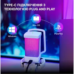 Мікрофон Fifine Q6TW White [119454] - мініатюра 11