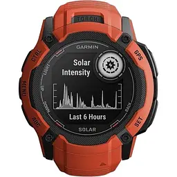 Смарт-годинник Garmin Instinct 2X Solar Flame Red (010-02805-01) - мініатюра 2