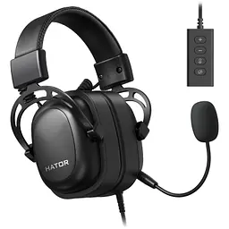 Навушники Hator Hypergang 2 USB 7.1 Black (HTA-940) - мініатюра 4