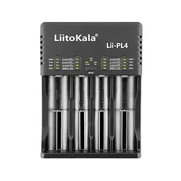 Розумний зарядний пристрій для акумуляторів LiitoKala Lii-PL4 АА, ААА, 18650, 21700, 26650 Li-ion, LiFePO4, Ni-MH, Ni-Cd (19409) - мініатюра 3