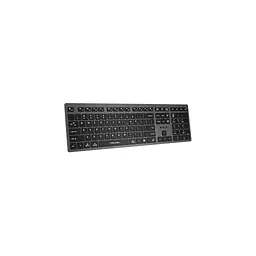 Клавіатура A4Tech FBX50C Wireless/Bluetooth Grey (FBX50C Grey) - мініатюра 2