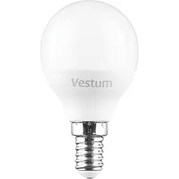Світлодіодна лампа Vestum G45 4W 4100K 220V E14 1-VS-1207 - мініатюра 2