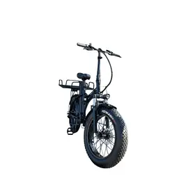 Складаний електровелосипед VOLTO Flex 20" 1000W 26Ah Black - мініатюра 4