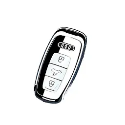 Чохол ключа №2 Audi хром (3 кнопки) TPU