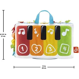 Музичний ігровий центр Fisher-Price Піаніно (HND54) - мініатюра 3