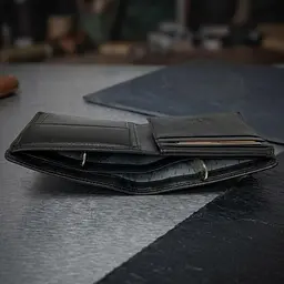 Горизонтальне портмоне Tony Perotti Contatto 396 nero (90448) Чорне - мініатюра 6