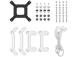 Водяне охолодження Deepcool LQ240 White (R-LQ240-WHDSMC-G-1) - мініатюра 5