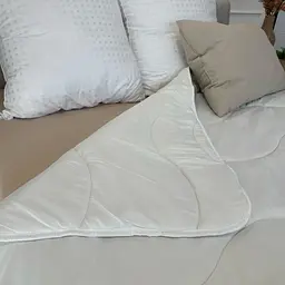 Ковдра євро силіконова Viluta Relax 21420 200x220 см кремова