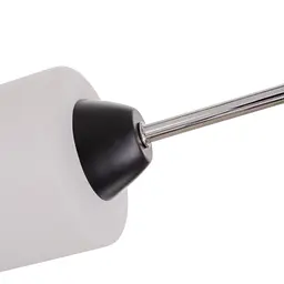 Люстра Brille стельова сучасна Е27 60W BK/CH (LK-724S/3) - мініатюра 5
