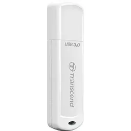 USB Flash накопичувач Transcend 128GB JetFlash 730 USB 3.0 white (TS128GJF730) - мініатюра 2
