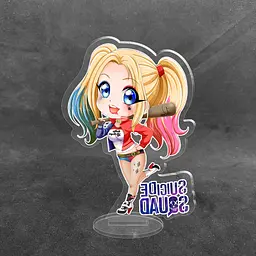 Акрилова колекційна фігурка Чібі Chibi Харлі Квінн 1 10 cм - мініатюра 2