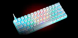 Клавіатура MAD DOG Gateron GK850W White [124819] - мініатюра 4
