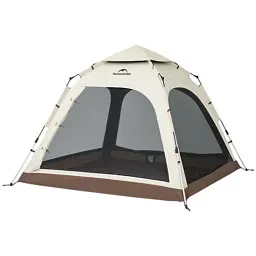 Намет Naturehike Ango CNK2550WS010 S 3 автоматичний Brown