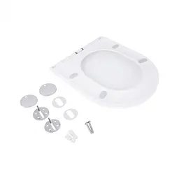 Сидіння для унітазу Qtap (Robin, Aries) з мікроліфтом Slim QT99HXU13W - мініатюра 5