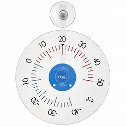 Термометр віконний механічний на присосці TFA THERMO DISC 146020