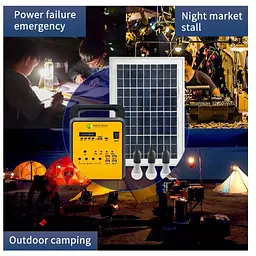 Портативна батарея Powerbank Solar Voltronic Boxin FD021 7000mAh + сонячна панель - мініатюра 6