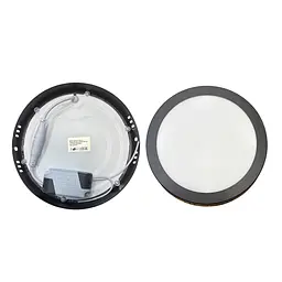 Панель LED накладна BLACK LU-SF-RD-12C 4000K 12W коло (160*28см) TM LUMANO - мініатюра 2