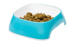 Миска для собак та котів Ferplast Glam Extra Small пластикова блакитна 13x12x3.5 см 200 мл 71208015 - мініатюра 4