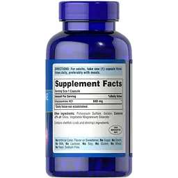 Глюкозамін Puritan's Pride Glucosamine HCl 680 мг 240 капсул - мініатюра 2