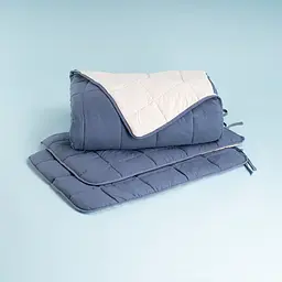 Комплект ковдра 220x240 см + 2 подушки + 2 наволочки Egeo Life Denim Othello pbe0051446 - мініатюра 4