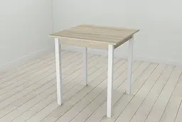 Стіл кухонний Ferrum-decor Дієго 75x70x70 Білий ДСП Сонома 16мм (FRD-106294) - мініатюра 3