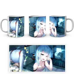 Кухоль GeekLand Hatsune Miku Хацуне Міку HM 02.12 330 мл білий - мініатюра 4