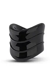 Кільце ерекційне Stay Hard Beef Ball Stretcher Snug Xlong Чорне, 3.8 х 2.5 см