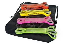 Набір двошарових гумок для підтягування Premium 2-45 кг (4 шт) EasyFit fit0024862 - мініатюра 3