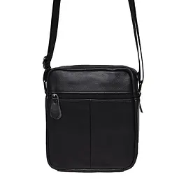 Чоловіча шкіряна сумка Borsa Leather K11169a-black - мініатюра 3