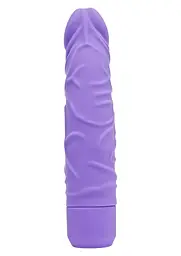Вібратор Get Real Original Vibrator 20 см фіолетовий - мініатюра 2