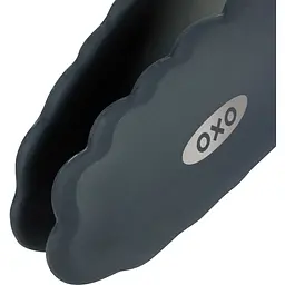 Щипці кухонні з силіконом OXO Good Grips 23 см чорні (1101880) - мініатюра 3